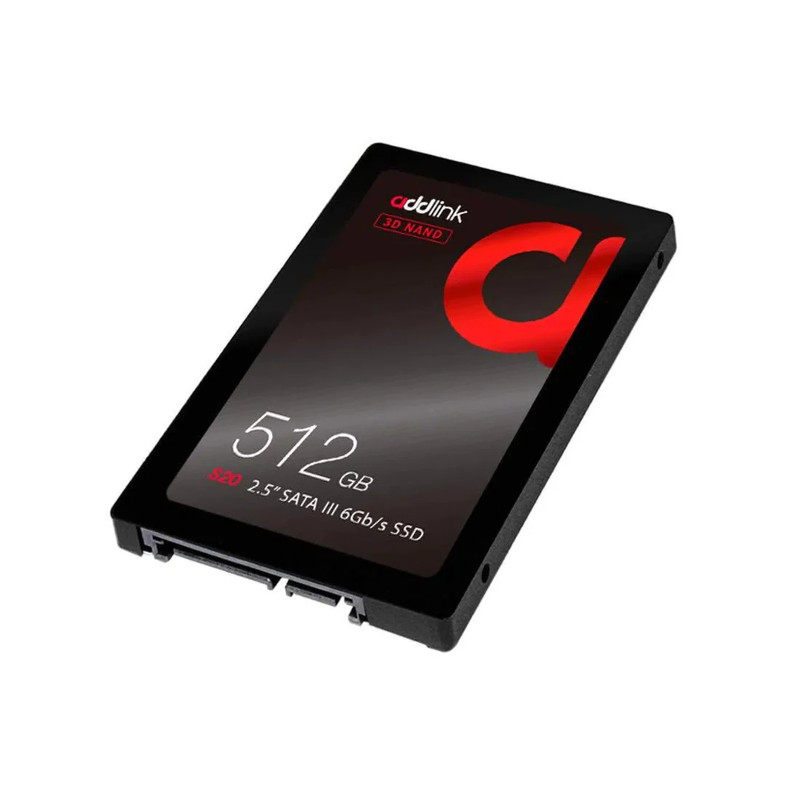 Addlink S20 512GB 2.5" Internal SATA SSD - مساحة تخزين